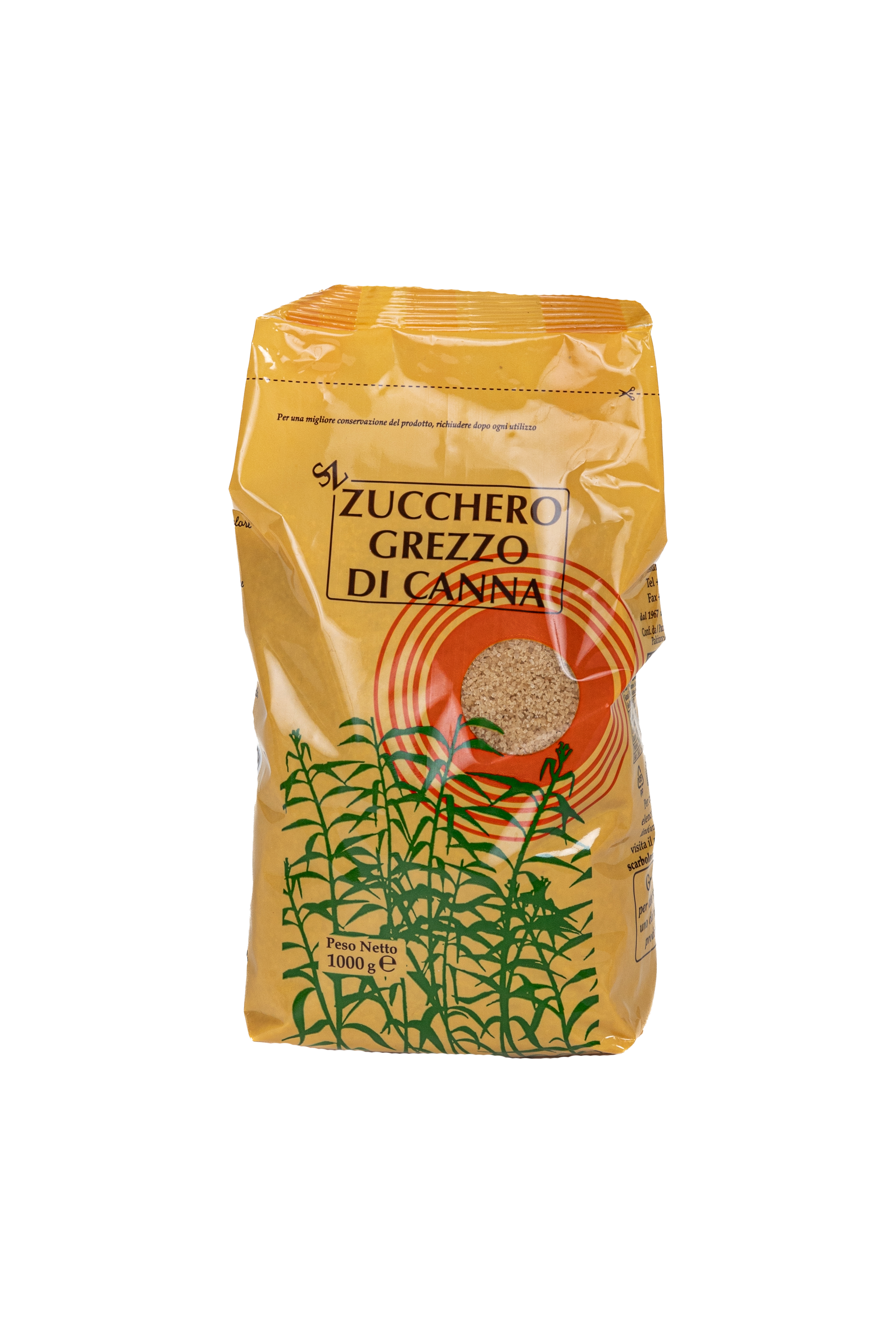 Pacco Canna Grezzo 1Kg.
